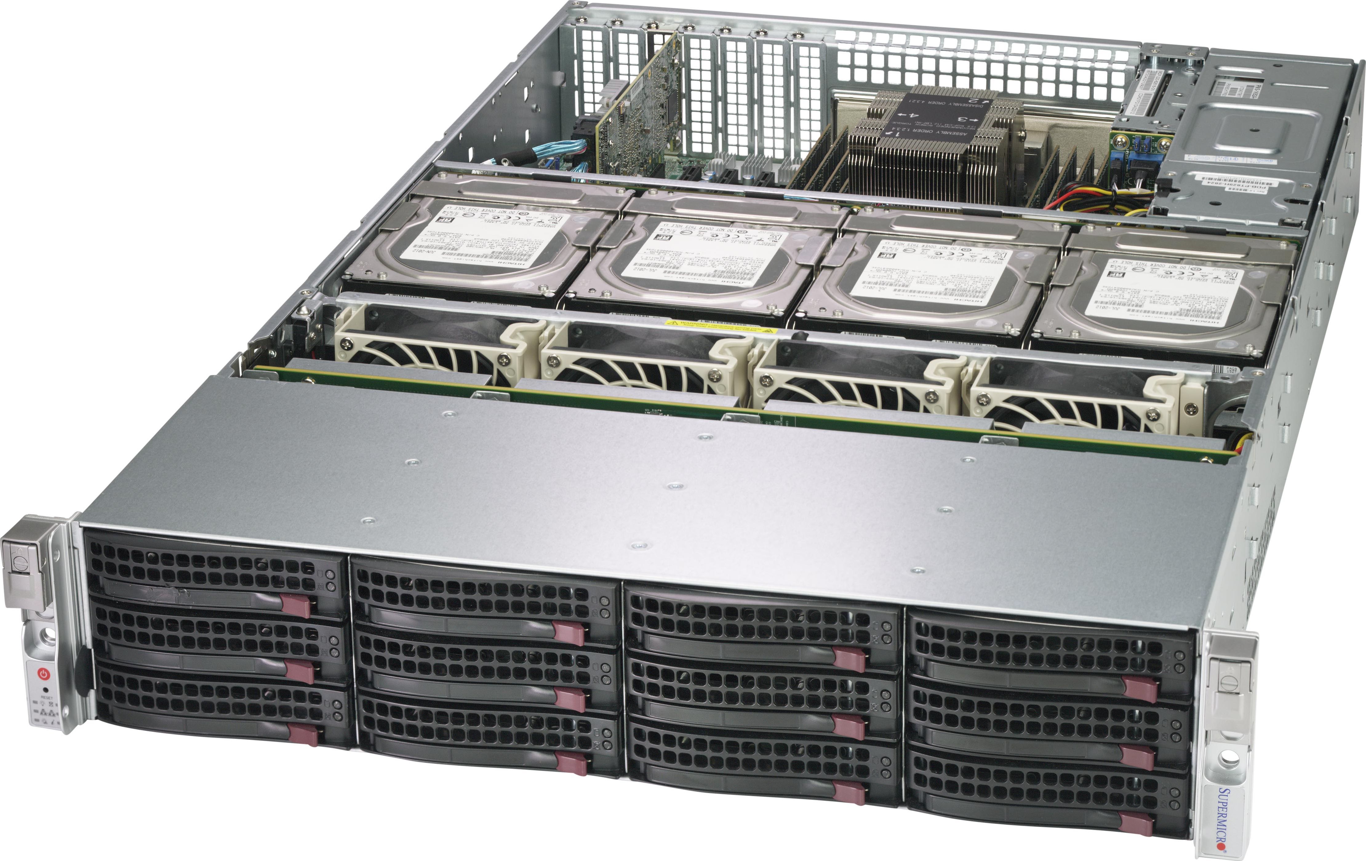 Obudowa serwerowa SuperMicro Supermicro Gehäuse SuperChassis CSE-829HE1C4-R1K62LPB