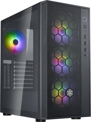 Obudowa SilverStone SilverStone Fara R1 PRO V2 Midi-Tower, Tempered Glass - schwarz