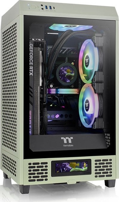 Obudowa Thermaltake Thermaltake The Tower 200 Matcha Green PC Housing