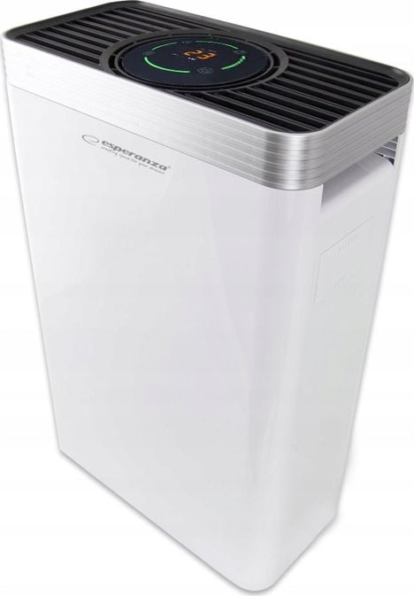 Purificator Esperanza, EHP005 , 46W, 57dB, 3 nivele de filtrare, telecomanda, ventilator, termometru, alb