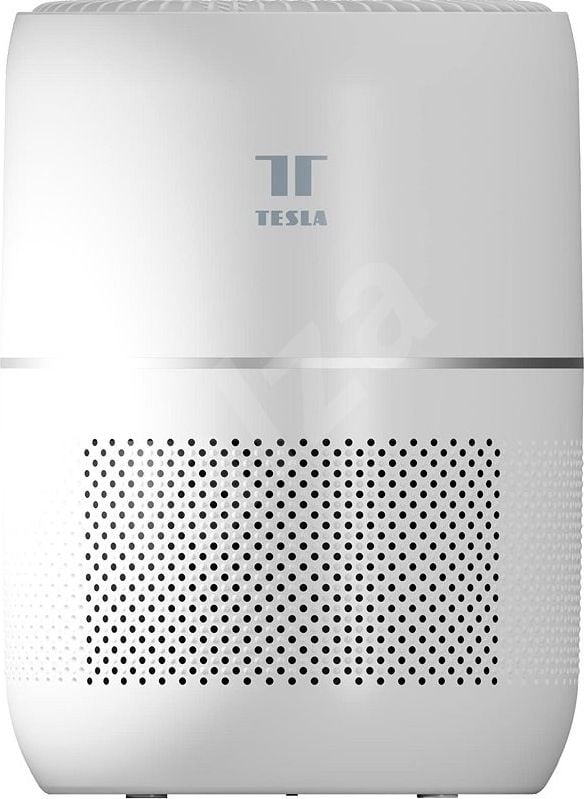 Aparate filtrare aer - Purificator de aer Tesla Smart Air Purifier Mini, CADR 120 m3/h, Filtru HEPA, Mod noapte, Smart Home, PHT15512, Alb