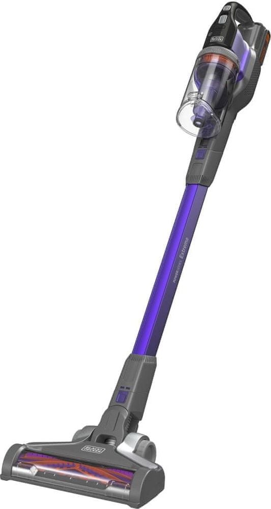 Aspirator vertical Black&amp;Decker BHFEV182CP-QW, fara fir, 0.65l, Violet