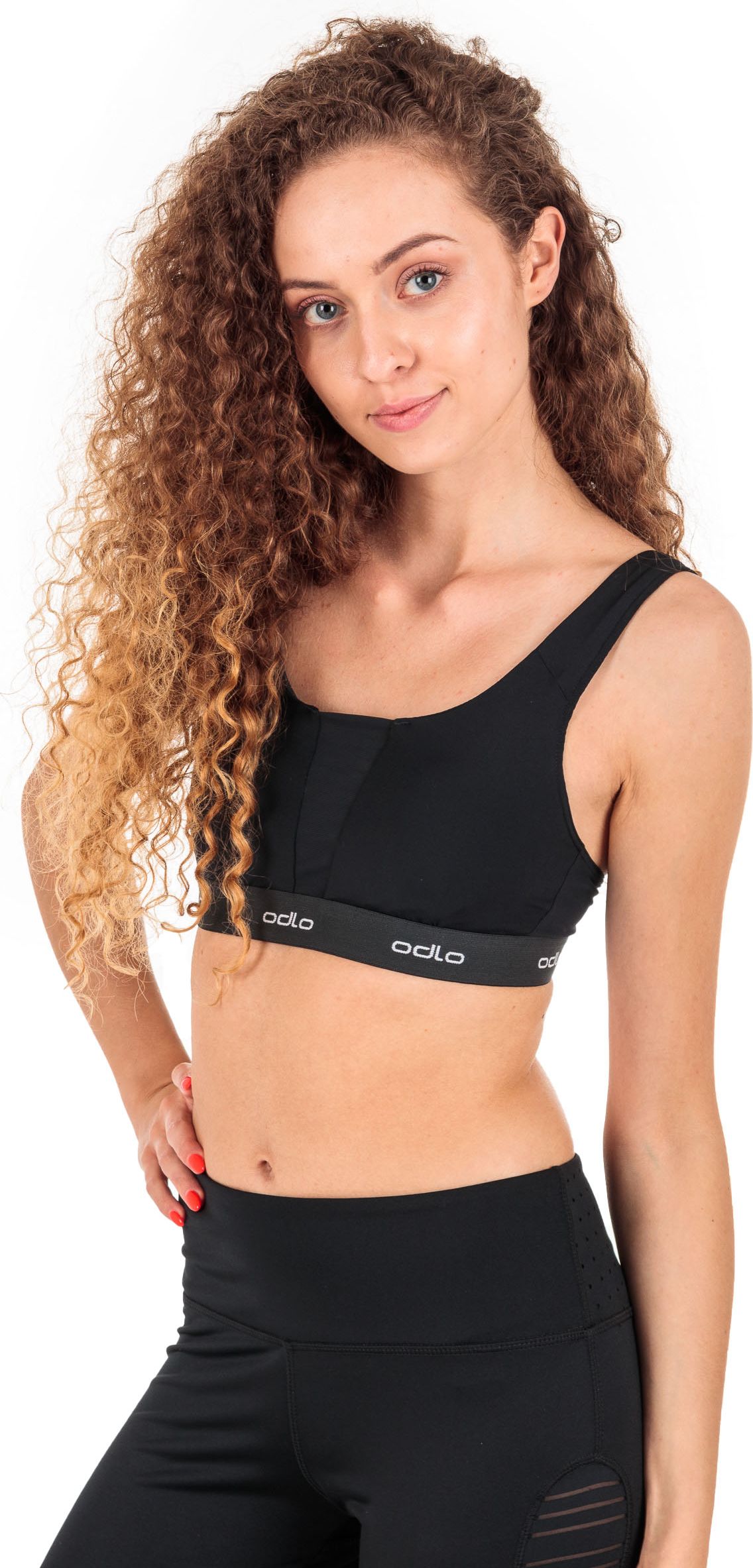 Padded Bra Sports Bra Medium r negru. S (130281)