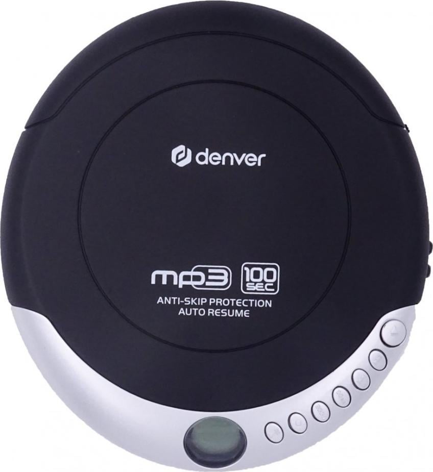 Radio, CD, DVD player auto - Discman - CD, MP3 cu functie antisoc si amplificare a basului Denver DMP-391