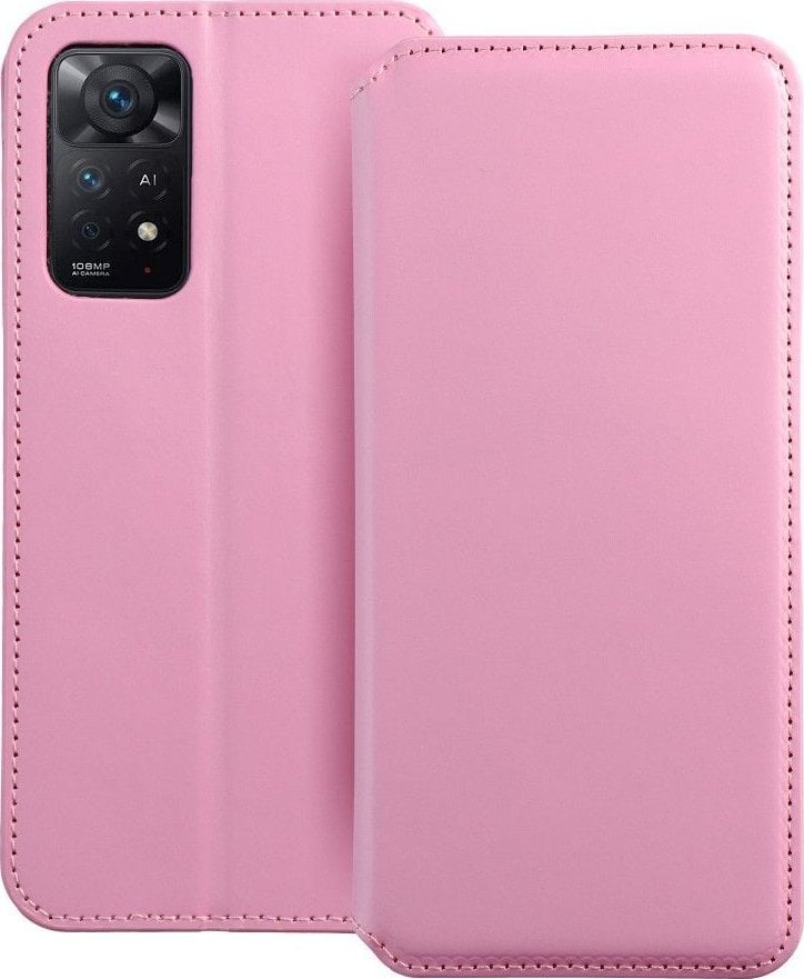 OEM Kabura Dual Pocket do XIAOMI Redmi NOTE 11 PRO / 11 PRO 5G jasny różowy
