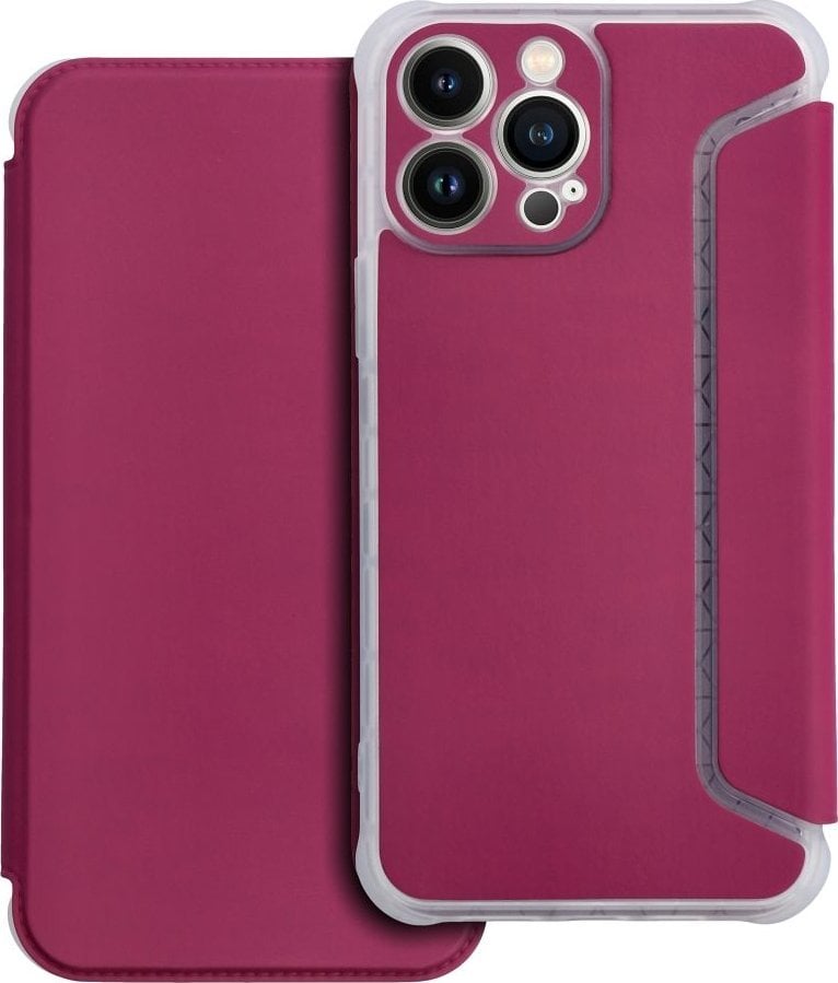 OEM Kabura PIANO Book do IPHONE 13 PRO MAX magenta