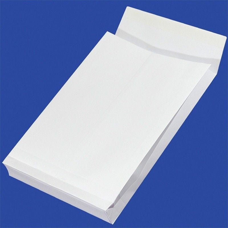 Office Products Plicuri RBD cu bandă de silicon OFFICE PRODUCTS, HK, B4, 250x353mm, 150gsm, 250buc, alb