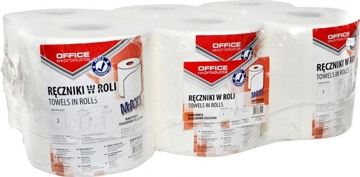 OfficeProducts ROLL PROSOVER PRODUSE DE BIROU 2W CELULOZA 120M ALB