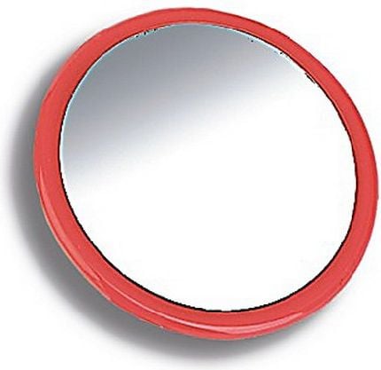 Oglinzi cosmetice - Oglinda de buzunar, Donegal, rotunda, 7cm, Rosu