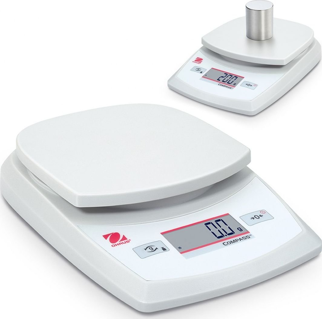 Cântar portabil de laborator de precizie OHAUS COMPASS CR 620g / 0.1g - OHAUS CR621 Cântar portabil de laborator de precizie COMPASS CR 620g / 0.1g - OHAUS CR621