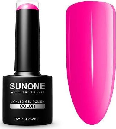 Oja semipermanenta Sunone, UV/LED Gel, R13 Rene, Roz, 5 ml