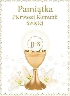 Agende si calendare - Olesiejuk Suvenir de la Prima Împărtășanie (poir de aur)