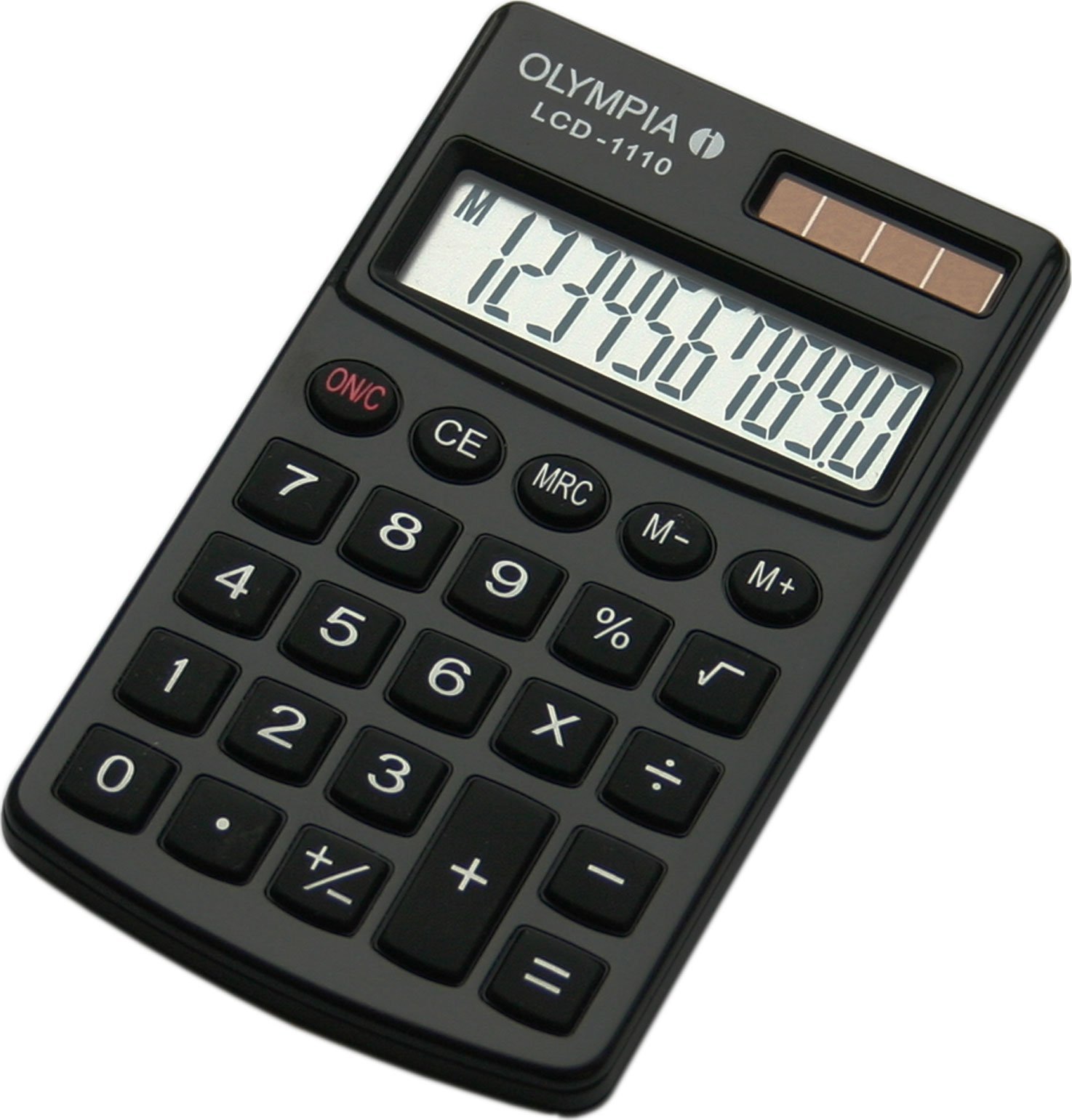 Calculatoare de birou - Olympia Taschenrechner LCD-1110, negru