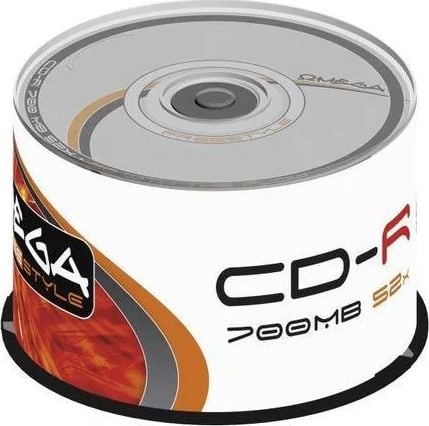 Medii de stocare si suporturi - Omega CD-R 700 MB 52x 50 bucăți (56667)