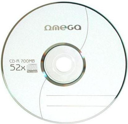 Omega CD-R 700MB, 52X, plic