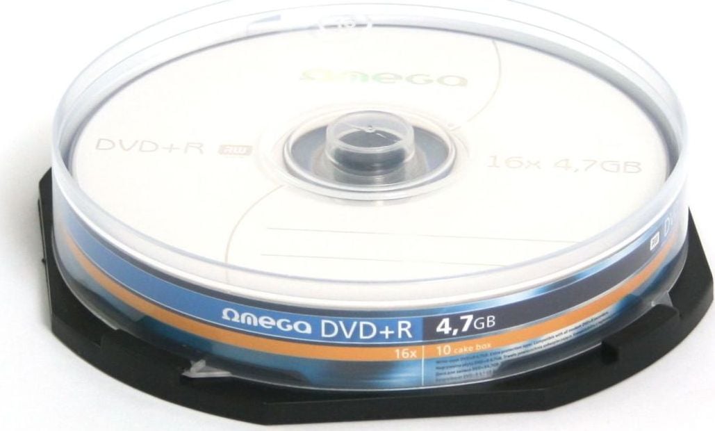 Omega DVD+R 4,7 GB 16x10 buc (56821)