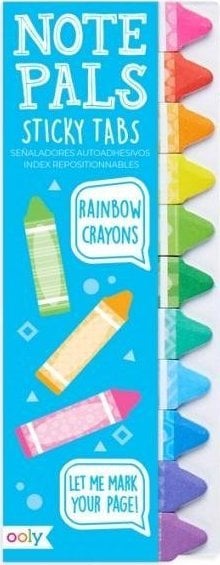 Ooly Sticky Notes Rainbow Crayons