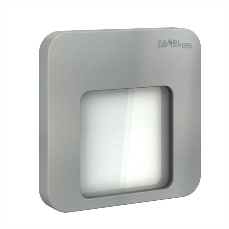 Spot LED Zamel Moza 01-221-12, 0.42 W, 3100 K, Argintiu