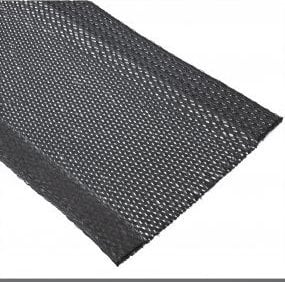 Organizator InLine InLine® Învelitoare pentru cablu, furtun din material textil cu fixare cu cârlig și buclă, 1m x 40mm diametru, negru