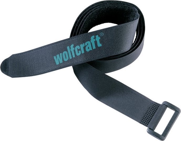 Organizator Wolfcraft Conector cablu Velcro 20x600 mm Wolfcraft - Velcro [2 buc.]