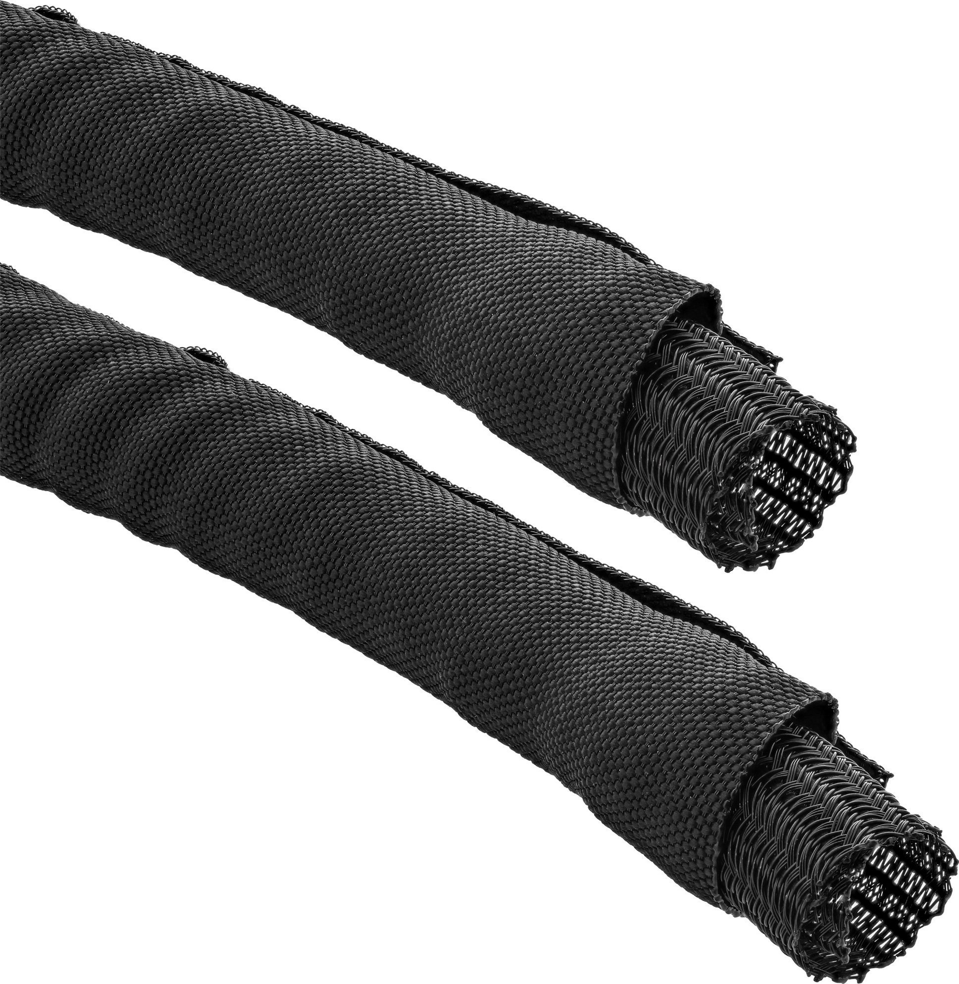 Organizator InLine InLine® Manșon cu autoînchidere, negru, diametru 10 mm, 2 m