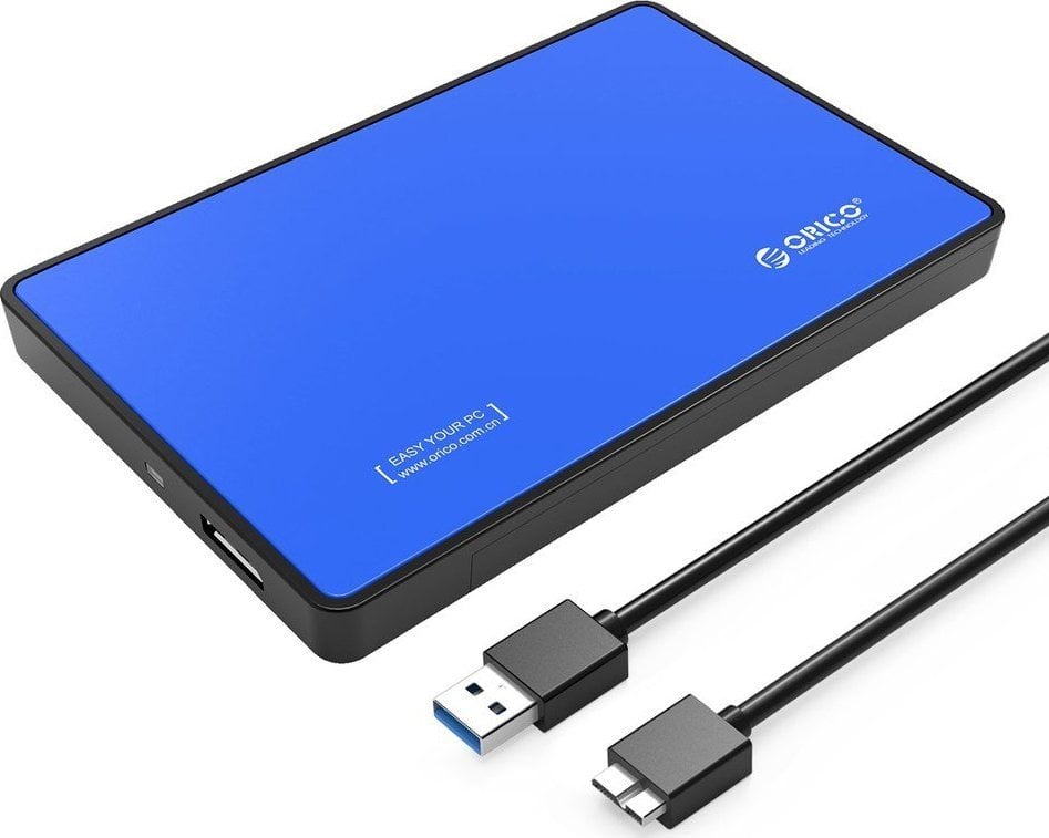 Orico Carcasa Orico HDD/SSD 2.5` USB 3.1 albastru metal
