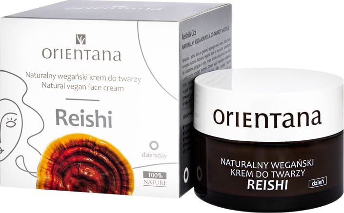 Crema naturala pentru zi reishi, Vegana, Orientana, 50ml