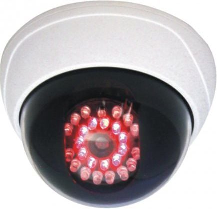 Orno Atrapa kamery monitorującej CCTV z diodami podczerwieni biała (OR-AK-1202)