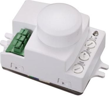 Mini senzor de miscare ORNO OR-CR-216, unghi detectie 360&deg;, 1200W, 230V, IP20, alb