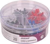 Set pini terminali ORNO OR-AE-13137, multicolor, 0.50 mm - 2.50 mm, 400 buc