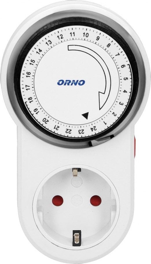 Orno Programator czasowy mechaniczny, wersja Schuko
