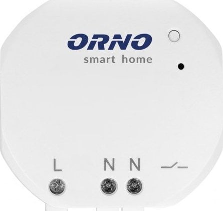 Orno Transmițător simplu încastrat, pentru conectarea la orice întrerupător, pentru controlul de la distanță a releelor și prizelor încastrate, cu transmițător radio, ORNO Smart Home