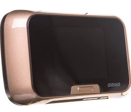 Vizor electronic ORNO OR-WIZ-1101, LCD 2.8'', functie de inregistrare, slot card SD, memorie, auriu