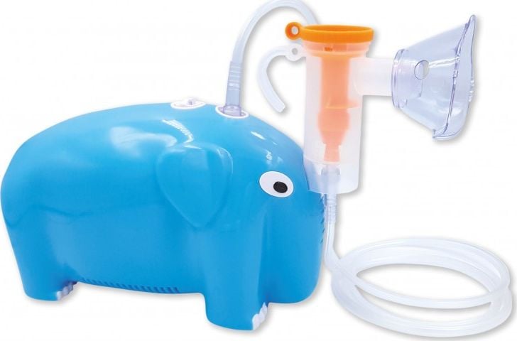 Inhalator Oromed Slon Oro-Neb Baby Blue,Reţea,Tip piston