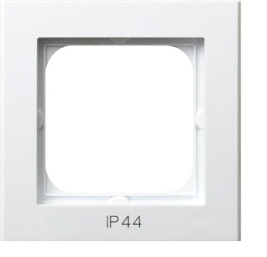Single cuplaje cadru Sonata la IP-44 alb (RH-1R / 00)