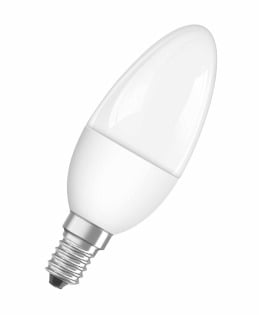 Bec LED Osram CLB40 6W, E14, lumina calda