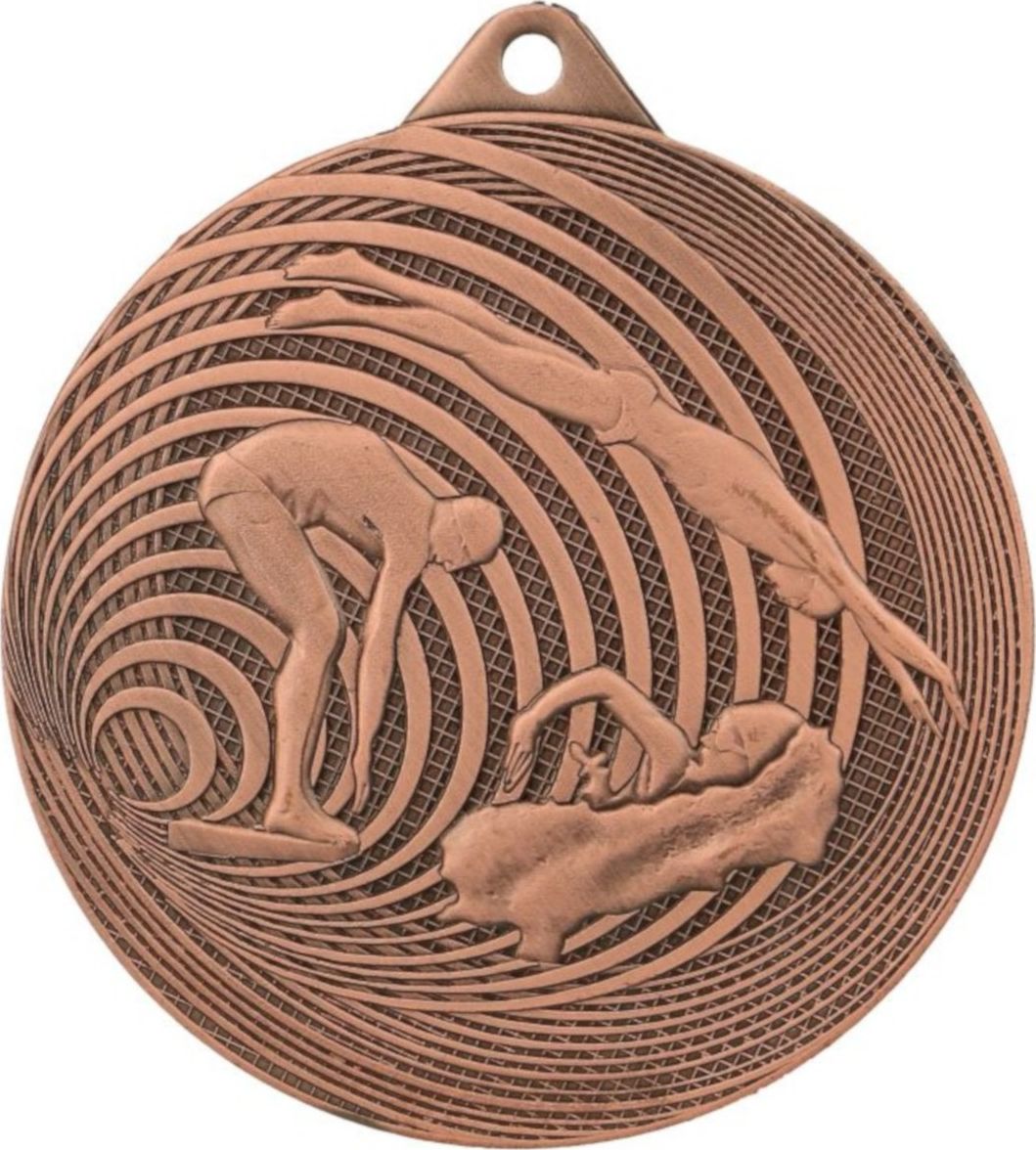 Oțel medalie de înot Fi Mmc3074 70 - Maro