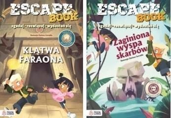 Pachet Bookolika Escape Books: Blestemul Faraonului + Lost..
