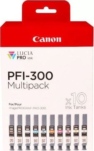 Pachet multiplu Canon Ink PFI-300 10 4192C008