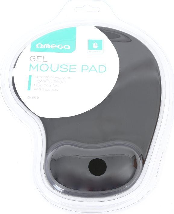 Pad Mouse Gel Omega Negru (42125)