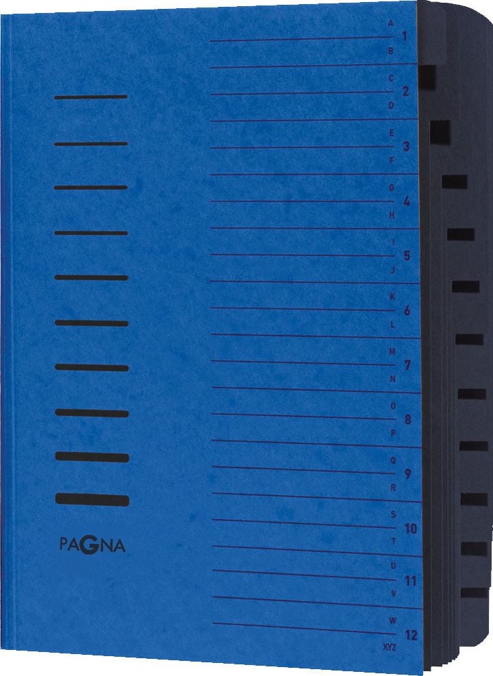 Folder Facher C1-12 12 / A-Blau