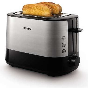 Prajitoare - Pâine de pâine Philips Viva negru (HD2637/90)