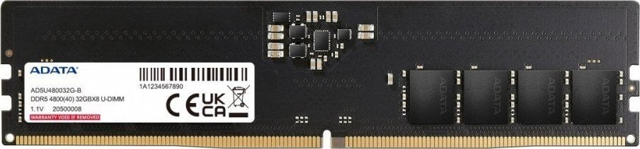 Pamięć ADATA Pamięć Premier DDR5 4800 DIMM 32GB 4800 SingleTray