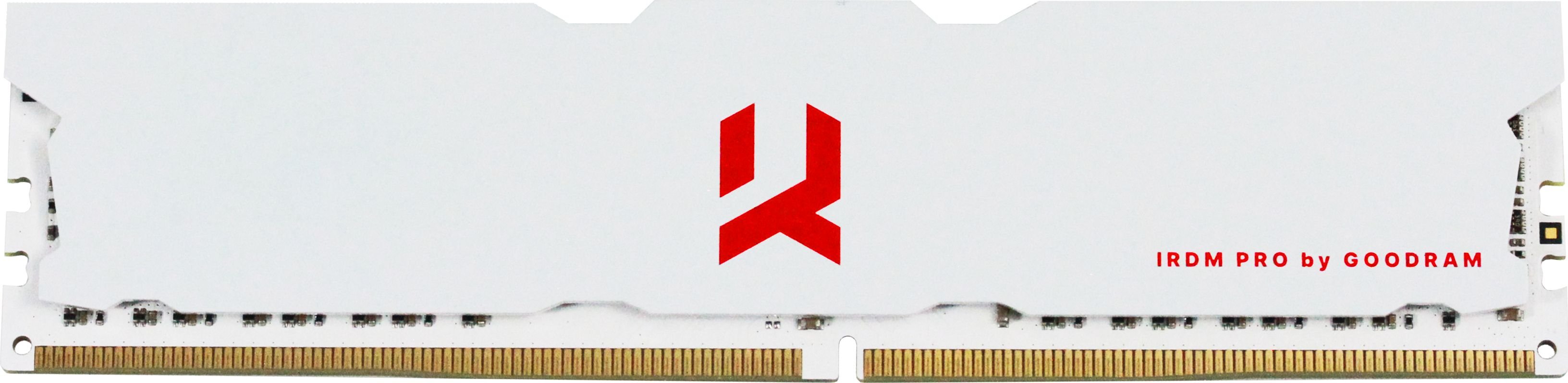 Pamięć DDR4 GOODRAM IRDM PRO Crimson White 8GB 3600MHz CL18 1,35V Black