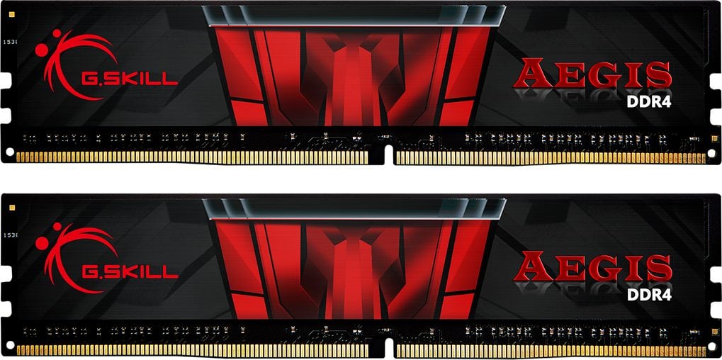 Memorie RAM GSKill Aegis, F4-2666C19D-16GIS, 16GB, DDR4, 2666MHz, CL19, 1.2v Dual Channel Kit