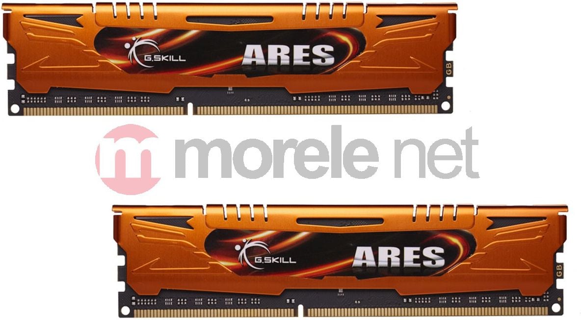 Pamięć G.Skill Ares, DDR3, 16 GB, 1600MHz, CL10 (F31600C10D16GAO)