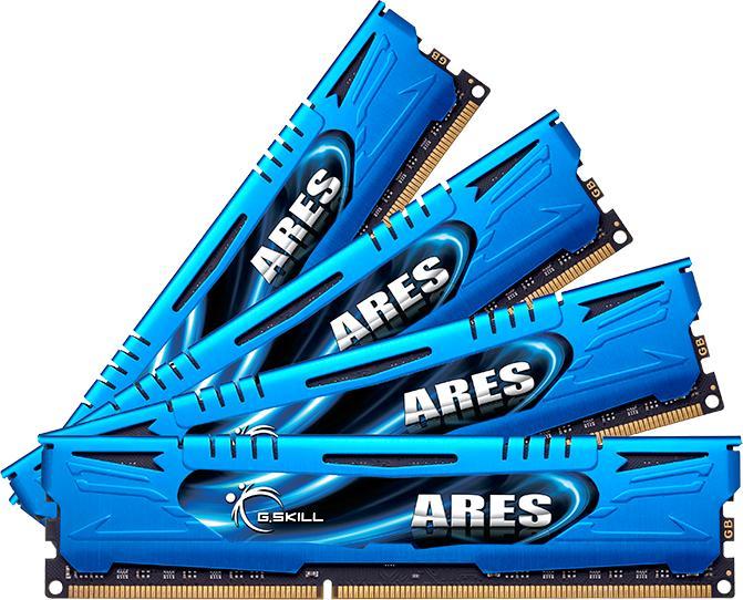 Memoria G.Skill Ares, DDR3, 32 GB, 2400MHz, CL11 (F3-2400C11Q-32GAB)