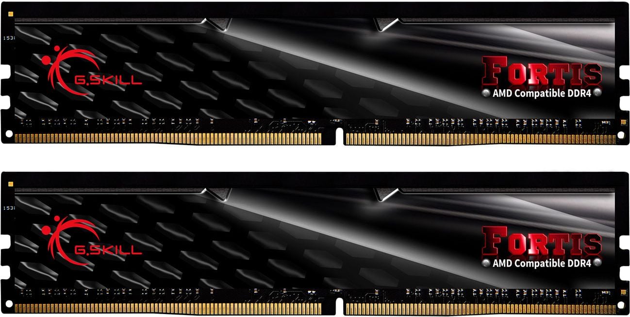 Pamięć G.Skill Fortis, DDR4, 32 GB, 2400MHz, CL15 (F4-2400C15D-32GFT)