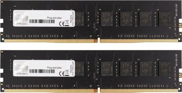 Memorie G.Skill NT, DDR4, 64GB, 2666MHz, CL19 (F4-2666C19D-64GNT)