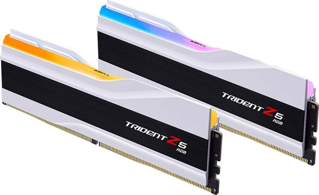 Memorie G.Skill Trident Z5 RGB, DDR5, 64 GB, 6400MHz, CL32 (F5-6400J3239G32GX2-TZ5RW)